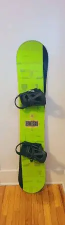 Rome SDS 153cm Snowboard w/ BURTON Mission Bindings