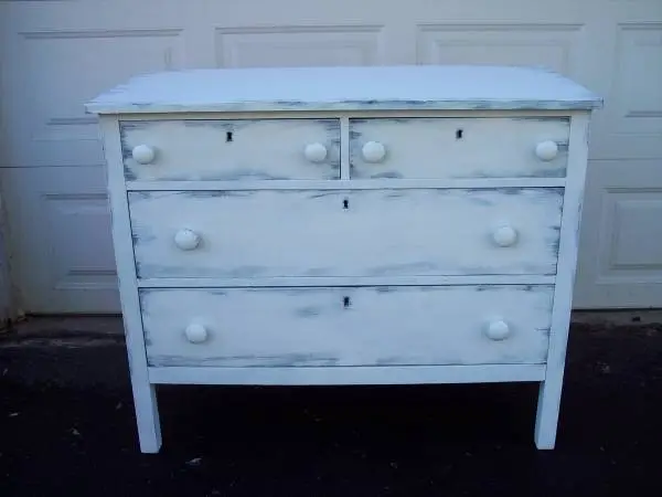 Vintage Shabby Chic Chest of Drawers