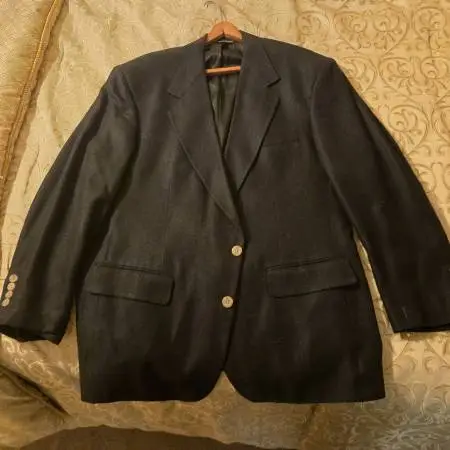 RETRO BLACK SILK JACKET CALLS ONLY
