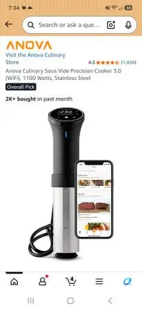 Anova Sous Vide Precision Cooker