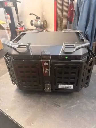Rockbrook adventure bike top box