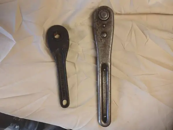 Vintage Ratchets 1 Lowell wrench  no.11 other vintage black hawk push