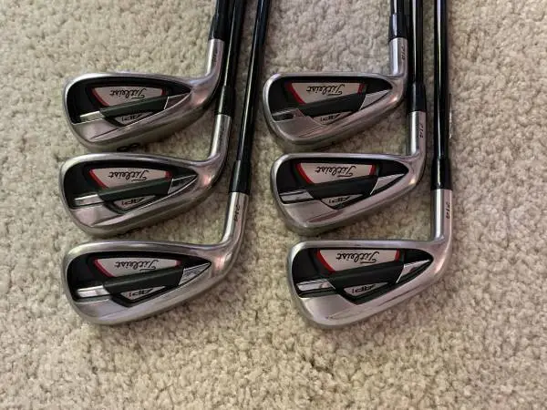 TITLEIST AP1 714 IRON SET 5-PW KAGE SENIOR GRAPHITE SHAFTS-LH