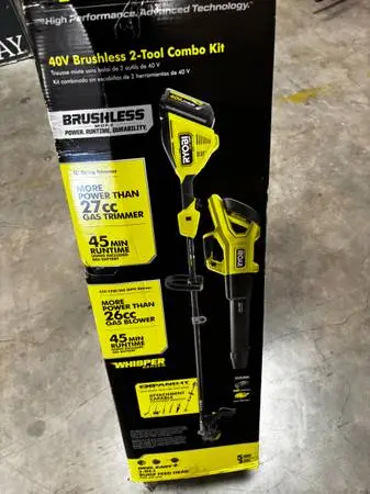 RYOBI 40V Blower and Trimmer