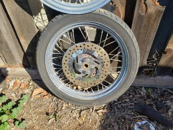 Harley factory wheels spoke mag solid