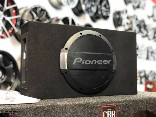 Pioneer TS-WX1010LA - 10 - Inch Shallow Mount Sealed Enclosure with Built-in Amp