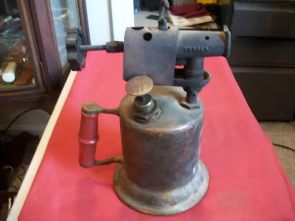 Antique Turner Brass Blow Torch, 4 Available, $15 Each