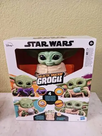 Hasbro Star Wars Galactic Snackin Grogu Animatronic Toy Figure
