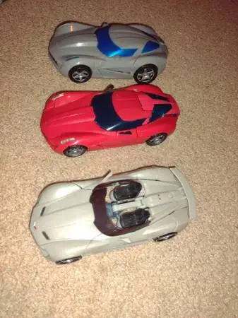 Three Corvette transformers
