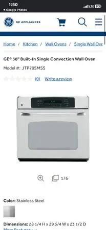 Like new oven