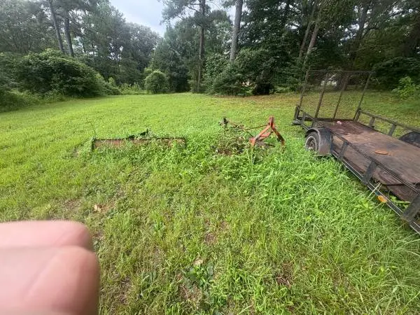 Bush hog and box blade