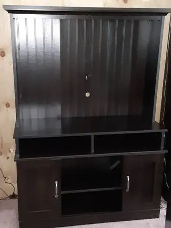 Sauder Cinnamon Cherry TV Stand