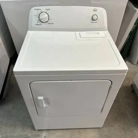 *2017 Whirlpool Roper, 7 Cubic ft. Capacity, Electric Dryer*