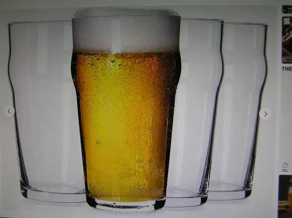 SET OF 7 BRITISH PUB PINT BEER GLASSES * EXCELLENT CONDITION