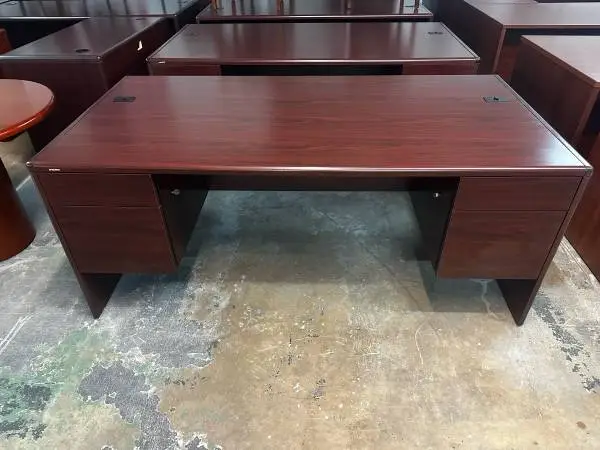 OFFICE DESK DOUBLE PEDAL DESK