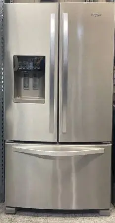 Clearing space Great French Door Whirlpool Fridge