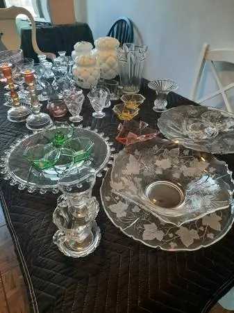 Art Deco and Elegant Glassware Collection