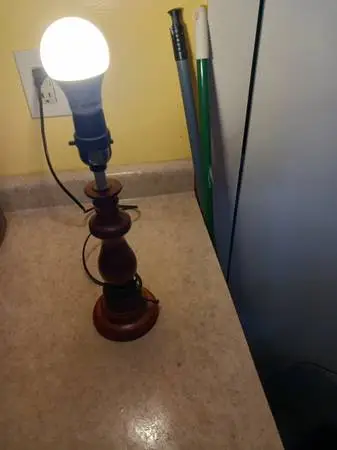 WOOD LAMP