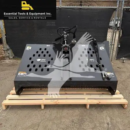 2017 Paladin FFC LAF6864C Skid Steer 66 Landscape Rake Hydraulic Attachment- 2