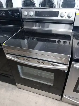 ★Samsung stainless steel glass-top stove