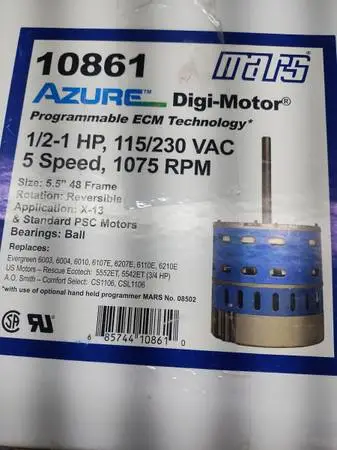 A/C Indoor blower motor
