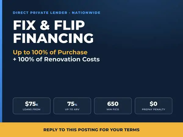 Bank Said No on Memphis Flip? We Fund Purchase + 100% of Rehab