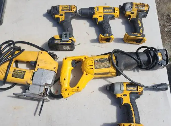 Dewalt Power Tool Lot