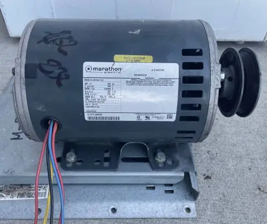 Marathon 1.5hp 3-Phase 1725rpm Belt Drive Motor HD56FR232