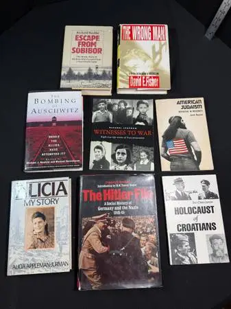 8 Jewish Hitler Holocaust WWII History Autobiography True Stories Book