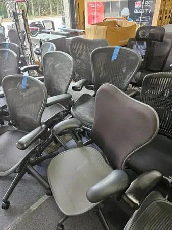All models of Herman Miller chairs used
