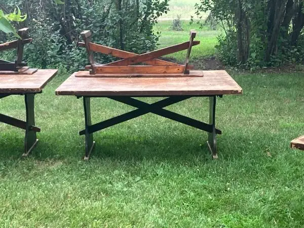 Tables and benches