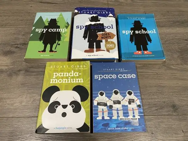 SPY SCHOOL / FUN JUNGLE 5  BOOKS By Stuart Gibbs