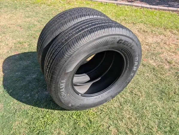 2) new 245/70/17 yokohama tires