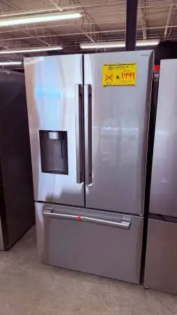 SAMSUNG 3 DOOR STAINLESS STEEL FRIDGE
