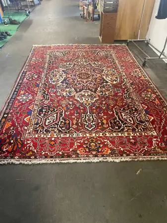 Vintage Tribal Wool Rug 7 x10
