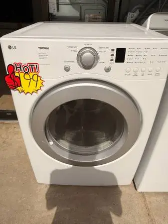 Used White LG Dryer