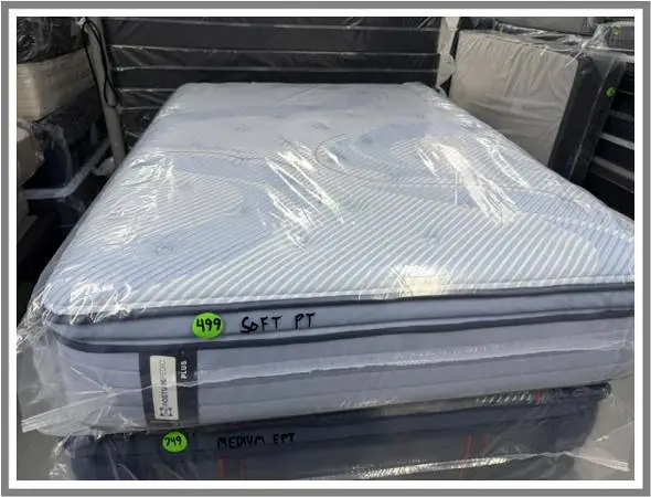 Full Size Sealy Posturepedic Pro Pillow Top Mattress & Box Bed Set