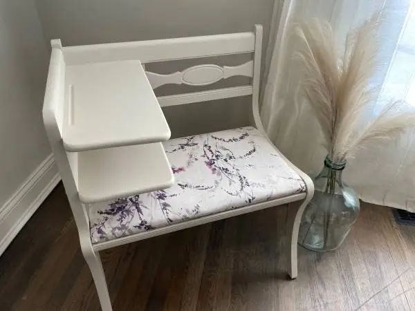 Refinished Telephone / Gossip Table