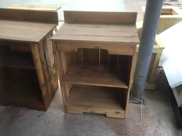 A Couple Rustic Stands