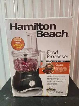 NEW Hamilton Beach Food Processor