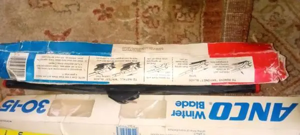 2 Winter wiper blades+4 REFILLS NOS 15 $21