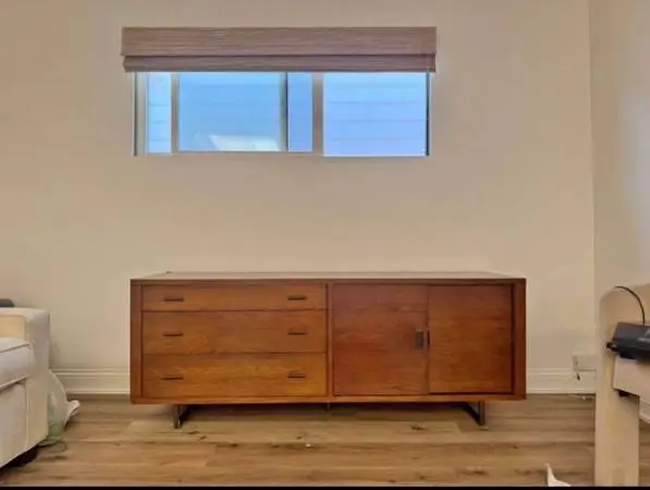 Mid-Century Modern Wooden Credenza / Sideboard