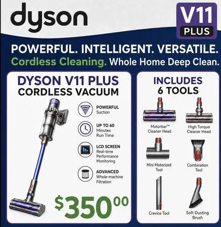 Dyson V11 Plus - For Sale