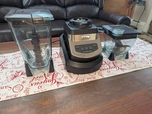 Ninja Pro System 1100 Blender Food Processor All-In-One Dough Station