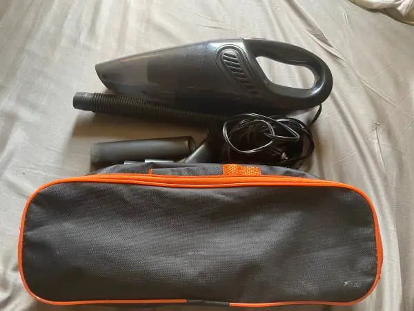 Two 12v Electric Car Compact Handheld Bagless Portable Vacuum Cleaner