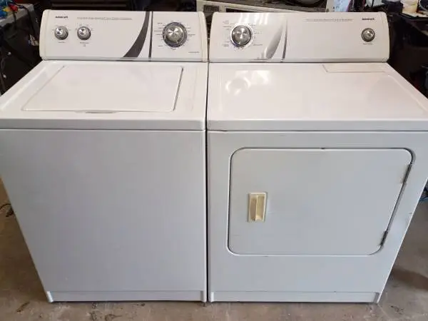 Extra heavy duty large capacity clothes washer and dryer washing machine