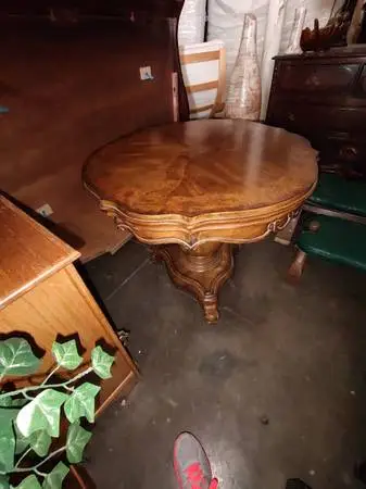 Antique Two toned Wooden Table
