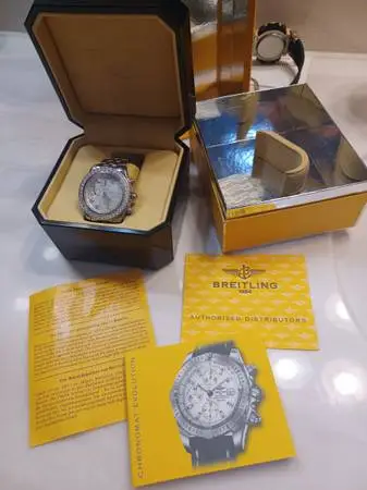 Breitling with lots of diamonds, nicest ever