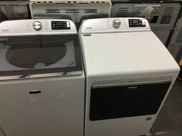 Commercial technology washer and dryer Maytag