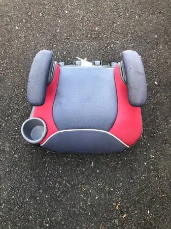 Graco Toddler Backless Car Booster Seat with 1 Cup Holder